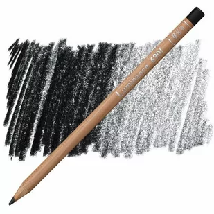 Kredka Caran D`Ache Nr.009 Black    Luminance 6901 - Kredki, ołówki, pastele i pisaki - miniaturka - grafika 1
