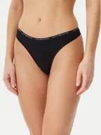 Majtki damskie - Tommy Hilfiger Komplet 3 par stringów UW0UW05954 Kolorowy - miniaturka - grafika 1