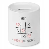 Skarbonki - Dla Kuby Skarbonka na Urodziny na Prezent z Nadrukiem ze Zdjęciem + Opakowanie na prezent (wzór 03) - miniaturka - grafika 1