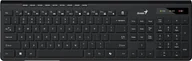 Klawiatury - Genius Slimstar 7230 Copilot czarna - miniaturka - grafika 1