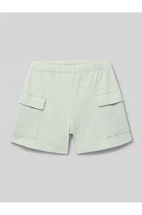 Szorty z dzianiny dresowej o kroju regular fit z naszywką z logo - Champion - Spodnie sportowe damskie - miniaturka - grafika 1