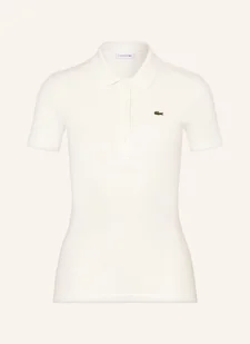 Lacoste Koszulka Polo Z Dżerseju weiss - LACOSTE - Koszulki i topy damskie - miniaturka - grafika 1