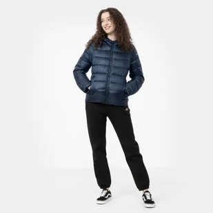 Damskie spodnie dresowe CHAMPION ROCHESTER Elastic Cuff Pants - czarne - Spodnie sportowe damskie - miniaturka - grafika 1
