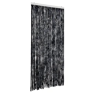vidaXL Zasłona w kolorze antracytowym 100x230 cm szenilowa - Zasłony - miniaturka - grafika 1