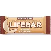 Batoniki - LIFEFOOD BATON Z KAROBEM I ORZECHAMI RAW BEZGLUTENOWY BIO 47 g - LIFEFOOD - miniaturka - grafika 1