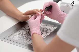 Shemax Pochłaniacz Pyłu Do Manicure Smart V-Pro - Do Zabudowy BIAŁY - Pozostałe urządzenia kosmetyczne - miniaturka - grafika 4