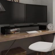 Akcesoria do monitorów - vidaXL Podstawka pod monitor telewizor szklana 120x30x13 cm 244141 - miniaturka - grafika 1