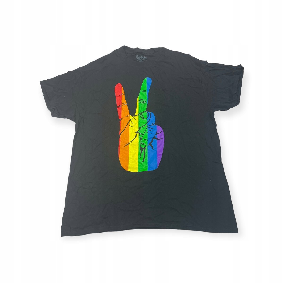 Koszulka T-shirt męski okrągły dekolt SPENCER'S NADRUK M