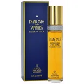 Wody i perfumy damskie - Elizabeth Taylor Diamonds and Saphires woda toaletowa 100ml - miniaturka - grafika 1