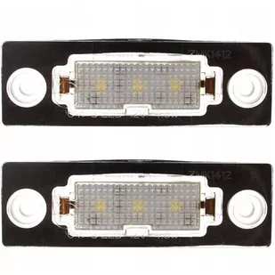 ZESTAW LAMPEK LED DO TABLICY REJESTRACYJNEJ, AUTOTUNE, DO VW CADDY III, GOLF V PLUS, JETTA V, PASSAT B5 FL SEDAN, PASSAT B6 KOMBI, T5, TOURAN I, SKO.. - Lampy tylne - miniaturka - grafika 1