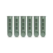 Wkłady filtrujące - ZESTAW 6 filtrów do butelki filtrującej Dafi SOFT i SOLID szałwiowy - miniaturka - grafika 1