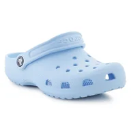 Buty dla dziewczynek - Skechers Klapki Crocs Classic Clog Jr 206991-4NS niebieskie - miniaturka - grafika 1