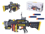 Zabawki militarne - Hasbro Karabin bębenkowy Blaster + 40 strzałek - miniaturka - grafika 1