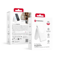 Powerbanki - Forcell Powerbank F-Energy MagStand F10K2 10 000mAh, 20W do MagSafe, biały - miniaturka - grafika 1