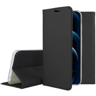 Dux Ducis Skin Pro kabura etui pokrowiec z klapką iPhone 12 6,7'' czarny Czarny - Etui i futerały do telefonów - miniaturka - grafika 1