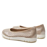 Półbuty damskie - Półbuty Caprice 9-22551-42 Taupe Sue.Met. 354 - miniaturka - grafika 1
