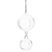 Figurki dekoracyjne - Ozdoba wisząca bombki 18,5 x 7,5 x 7,5 cm - miniaturka - grafika 1