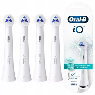 4x Końcówki Oral-B I O Specialised Clean Oryginalne - Końcówki do szczoteczek elektrycznych - miniaturka - grafika 1