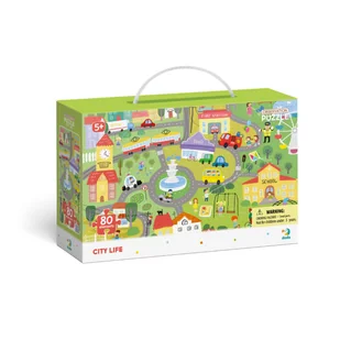 Ravensburger Puzzle obserwacyjne 80 elementów. DODO. Życie w mieście - Puzzle - miniaturka - grafika 1
