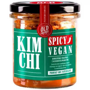 Old Friends KIMCHI Spicy Vegan, pasteryzowane 280g - Kuchnie świata - miniaturka - grafika 1
