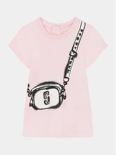 Marc Jacobs Sukienka codzienna W60145 M Różowy Regular Fit - Sukienki i spódniczki dla dziewczynek - miniaturka - grafika 1