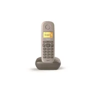 Telefony stacjonarne - Gigaset, Telefon bezprzewodowy, A170, Brown - miniaturka - grafika 1
