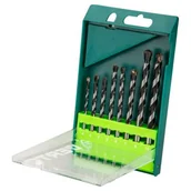 Wiertła - VERTO Wiertła do betonu od 4 do 10 mm 8 elementów) - miniaturka - grafika 1