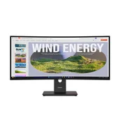 Monitory - Lenovo ThinkVision T34WD-40 LED 34" 3440 x 1440 px Wide Quad HD Czarny - miniaturka - grafika 1