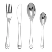 Sztućce dla dzieci - Sztućce dla dzieci ze stali nierdzewnej w kolorze srebra 4 szt. Miffy – Zilverstad - miniaturka - grafika 1