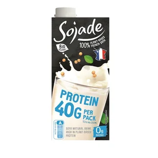 Sojade Napój wysokoproteinowy sojowy naturalny bez cukru bezglutenowy 750 g Bio - Napoje roślinne - miniaturka - grafika 1