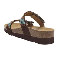 Kapcie damskie - SCHOLL ZAFIRAH 4.0 BROWN kapcie damskie, Brązowy Multi, 41 EU - miniaturka - grafika 1