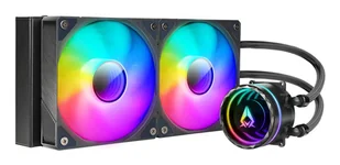 Azza Blizzard Pro 240 Procesor Chłodnica cieczy all-in-one 24 cm Czarny 1 szt. - Tuning komputera - akcesoria - miniaturka - grafika 1