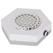 Pozostałe urządzenia kosmetyczne - Pochłaniacz pyłu 80W kasetowy biały 858-6 - miniaturka - grafika 1