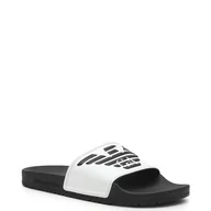 Klapki i japonki męskie - Emporio Armani Klapki - miniaturka - grafika 1