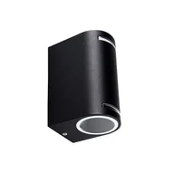 Lampy ogrodowe - Kanlux Oprawa wisząca ogrodowa Novia EL 220 U/D, czarna, 2x20 W - miniaturka - grafika 1