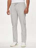 Spodnie męskie - INDICODE Spodnie materiałowe Vitaly 60-332 Niebieski Regular Fit - miniaturka - grafika 1