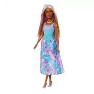 Lalki dla dziewczynek - Barbie Księżniczka Lalka Niebiesko-fioletowy strój Mattel - miniaturka - grafika 1