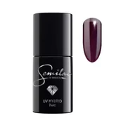 Lakiery hybrydowe - Semilac Lakier hybrydowy 100 Black Purple - miniaturka - grafika 1