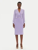Sukienki - Rinascimento Sukienka koktajlowa CFC0123289003 Fioletowy Regular Fit - miniaturka - grafika 1