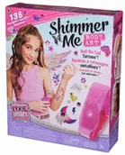 Zabawki kreatywne - SPIN MASTER SHIMMER ME BODY ART Studio tatuaży zmywalnych 135 elementów 7+ - miniaturka - grafika 1