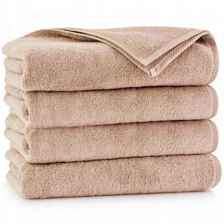 ZESTAW 4X RĘCZNIK 70x140 100% BAWEŁNIANE FROTTE KĄPIELOWY PLAŻOWY HOTELOWY