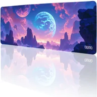 Podkładki pod mysz - PODKŁADKA POD KLAWIATURĘ Planeta Neonu 80x30 TILT Na biurko Wytrzymała - miniaturka - grafika 1