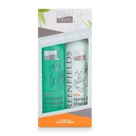 Szampony dla kotów - Greenfields Szampon do skóry wrażliwej i spray dla psa, 2x250 ml - miniaturka - grafika 1