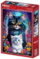 Puzzle - Puzzle 1000 Matczyna miłość - Koty - miniaturka - grafika 1