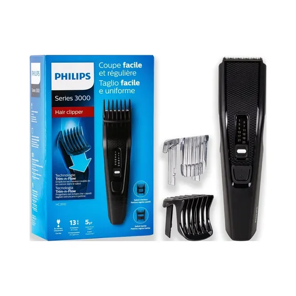 Strzyżarka do włosów maszynka do strzyżenia sieciowe PHILIPS 13 długości