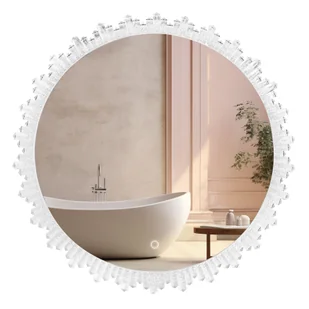 Tutumi LUSTRO ŚCIENNE LED KRYSZTAŁOWE 60cm YH-3564 - Lustra - miniaturka - grafika 1