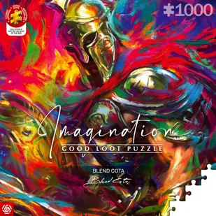 Puzzle, Good Loot, Imagination, Blend Cota The Illyrian Warrior / Iliryjski Wojownik, 1000 el. - Puzzle - miniaturka - grafika 1