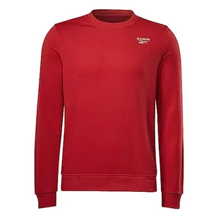 Reebok Męska bluza z lewej klatki piersiowej, Vector czerwony/czarny, L, Vector Red/Black, L - Bluzy męskie - miniaturka - grafika 1