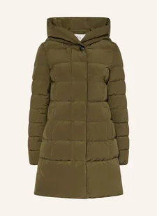 Woolrich Płaszcz Puchowy Prescott gruen - Płaszcze damskie - miniaturka - grafika 1