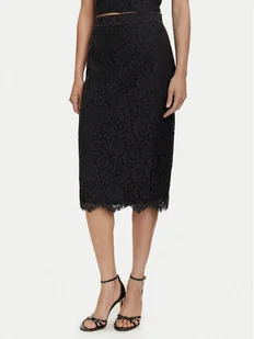 Guess Spódnica ołówkowa W5YD12 WHD00 Czarny Regular Fit - Spódnice - miniaturka - grafika 1